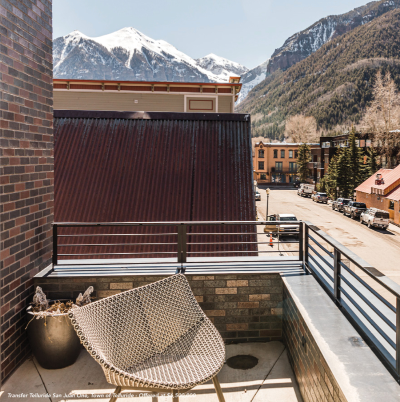 telluride balcony view