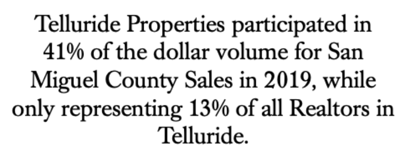 telluride properties participated text