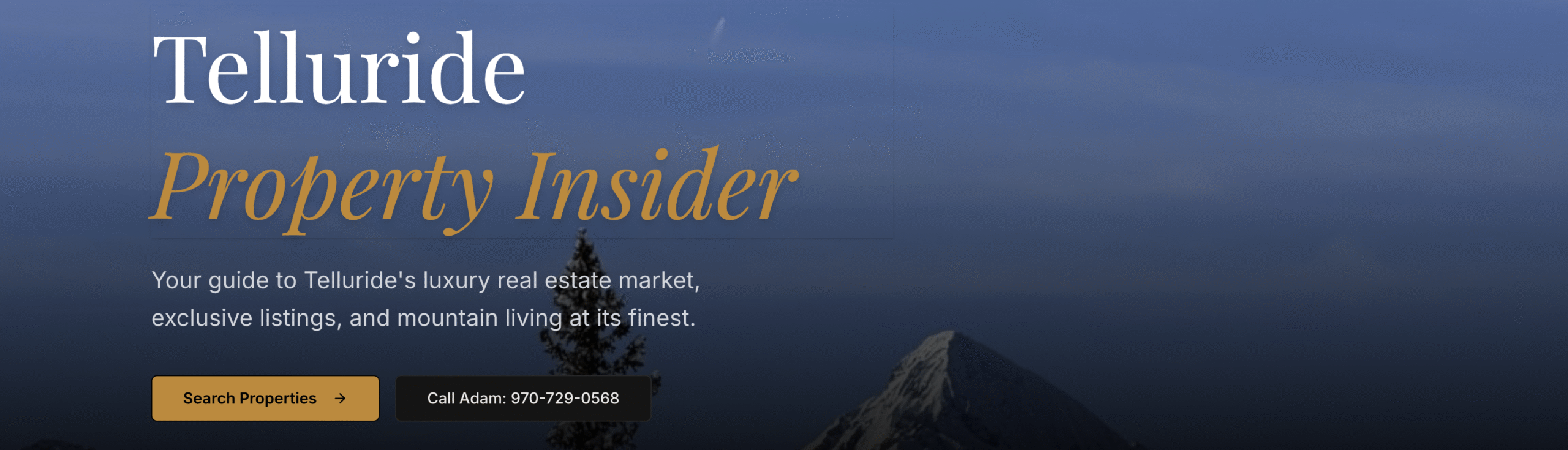 The Inside Track Sales are accelerating, highlighted by a recent $17M+ transaction in Mountain Village. Most importantly, the premier new developments in our region are currently being handled off-market. You won't find these on the MLS, and they are moving quickly: